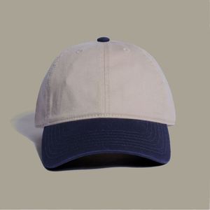 Casquette de baseball réglable unisexe en coton 100% à profil bas, style vintage, bicolore, 6 panneaux, tendance, pour le golf - Product Image 4