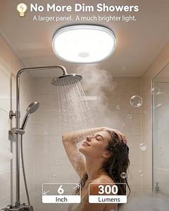 Lumière de <span class=keywords><strong>douche</strong></span> LED rechargeable étanche <span class=keywords><strong>IP65</strong></span>, 16 couleurs, CRI 90 élevé, télécommande tactile, magnétique, sans fil, pour plafond et mur - Product Image 2