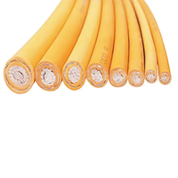 Câble haute tension pour véhicule électrique EV, 1/0 2/0 AWG 1000V 1500V, câble DC orange pour EV, vente en gros