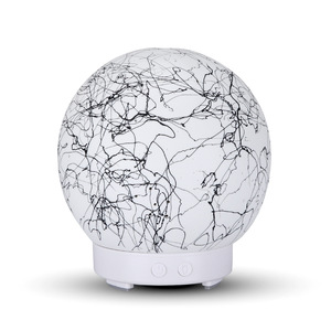 Ultrasonic <b>Ceramic</b> Aroma <b>Diffuser</b> 0.5L With Led Light For Home Use 5V USB Humidifier - Product Image 1