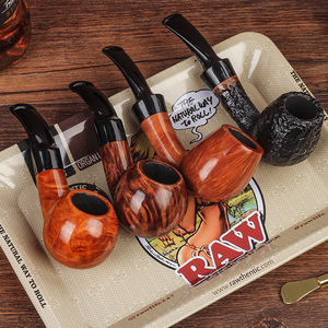 Pipa <span class=keywords><strong>de</strong></span> madera <span class=keywords><strong>de</strong></span> brezo pequeña hecha a mano personalizada OEM <span class=keywords><strong>de</strong></span> lujo para fumar accesorio <span class=keywords><strong>de</strong></span> gran oferta duradero elegante para <span class=keywords><strong>tabaco</strong></span> - Product Image 3
