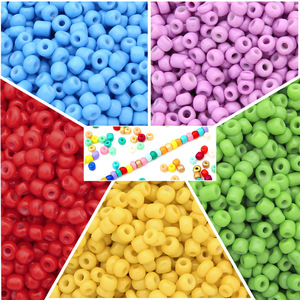 도매 DIY 2/3/4mm 유리 시드 비즈 수제 DIY 비즈 팔찌 목걸이 제작 도구 액세서리 - Product Image 4