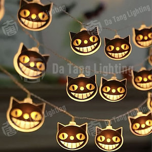 Guirlande lumineuse d'Halloween effrayante pour décoration extérieure, jardin, arbre, rue, éclairage commercial pour festival - Product Image 5