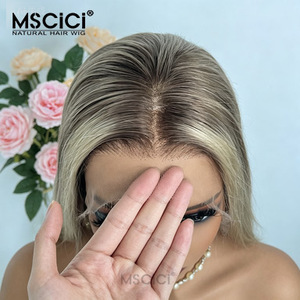 Parrucca in Capelli Umani Lisci, Lucentezza Naturale, Pienezza Migliorata e Stile Flessibile per Donne Moderne, Parrucca 100% in Veri Capelli Umani - Product Image 3