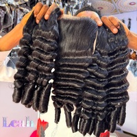Cheveux humains de haute qualité avec cuticules alignées pour éviter les nœuds, mèches lisses 100 % non traitées pour anniversaire