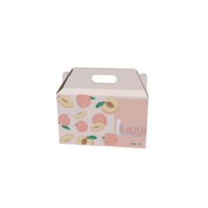 Environmental Protection Custom Fruit Vegetable Packing Paper Boxes
