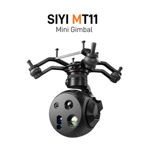 Cámara con Gimbal SIYI UniPod MT11, Mini Cámara PTZ con Cuatro Luces y IA, Cámara Electroóptica con Imagen Térmica de 8K y Medición Láser - Product Image 1