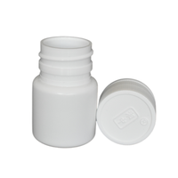 Comprimés capsules en plastique PP de taille mini de 30ml Conteneur à pilules Bouteille en plastique vitaminée avec bouchon à vis Couleur personnalisée et logo original