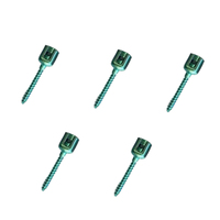Instruments d'implant à vis pour pédicule rachidien en titane pour chirurgie vétérinaire CE Produit pour animaux de compagnie Instrument chirurgical en titane durable