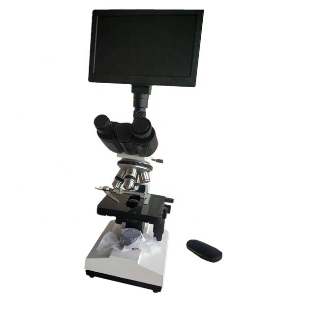 Z110-THD101 Biological Digital LCD Screen Microscope with Camera Trinocular Head LED Illumination