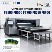 Kit de pièces pour cartouche d'encre UV HP Scitex FB250 FB251 à usage unique pour FB500 FB550 FB700 FB750 FB950, encre UV 3L 2L CMYK LC LM Blanc, prêt à l'emploi