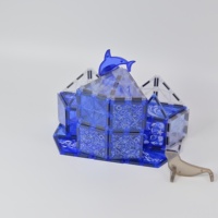 Meilleure vente 30 pièces bricolage aimant bâtiments tuiles unisexe STEM jouets éducatifs pour enfants blocs de construction magnétiques sur le thème des animaux