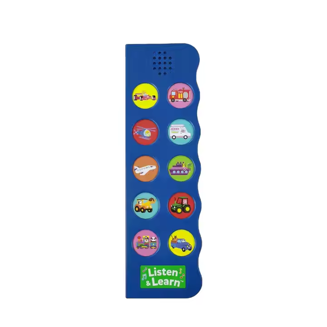 Custom 10-Button Direct Digital AAC Sound Module New Design Educational Children's Learning Music Toy Acoustic Components