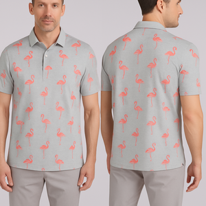 Camiseta Deportiva de Golf para Hombre, de Secado Rápido, Transpirable, con Estampado por Sublimación y Logotipo Personalizado, Manga Corta, Impresión Digital - Product Image 4