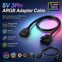 Câble adaptateur ARGB RGB directement de l'usine, fabricant OEM