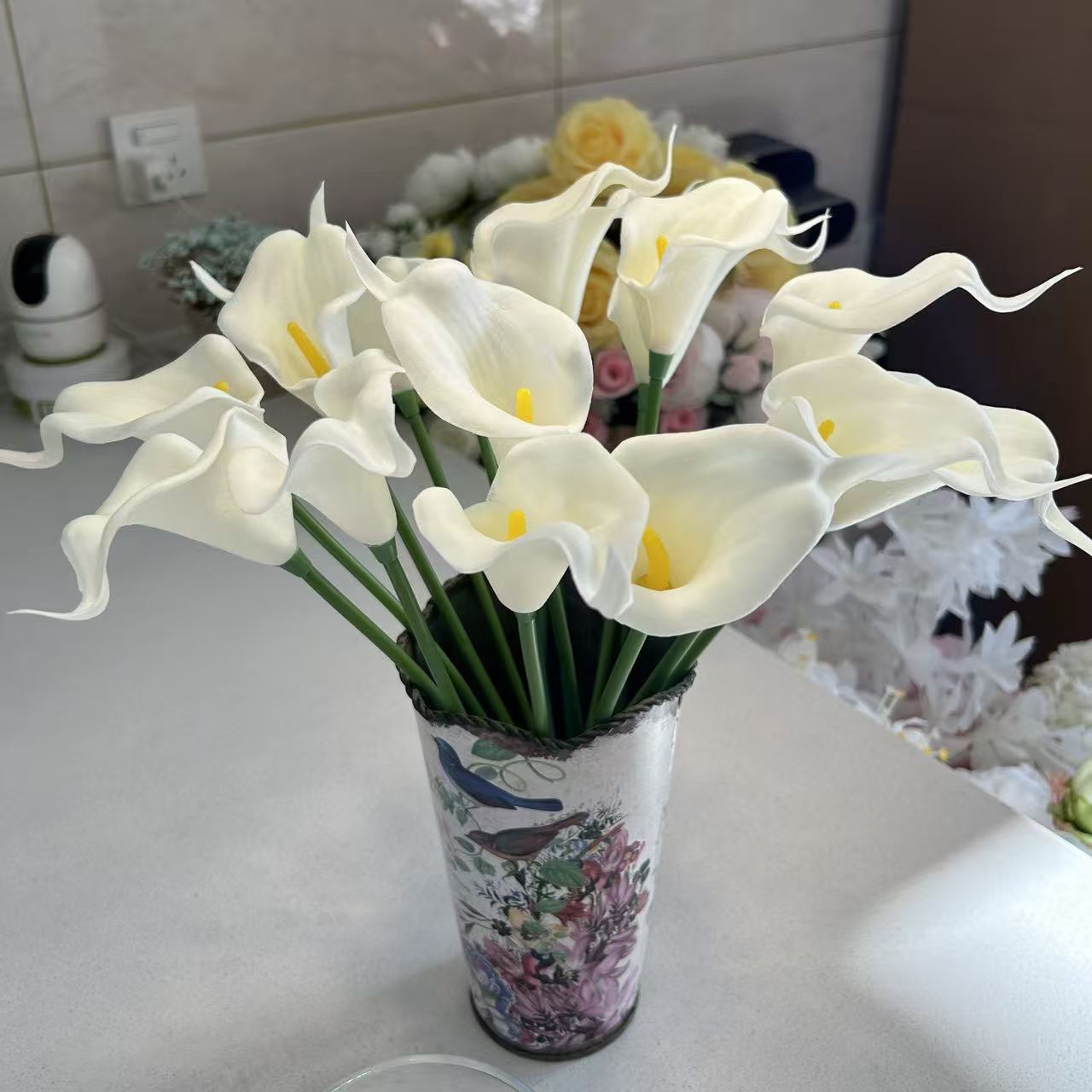 Cuore bianco giallo