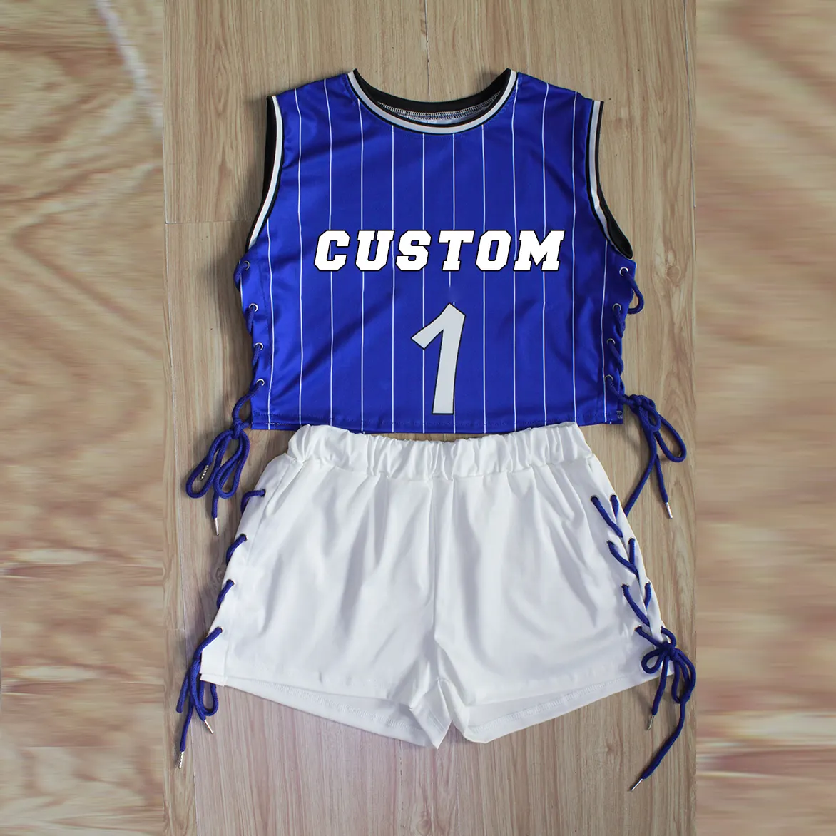 Custom Track Suits Two Piece Sets Shorts Clothing 2 Pieces Jersey Tennis Skirt Plus Size Summer Clothes Short for Woman Printed