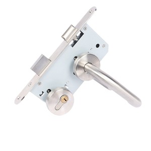 Fenghua Hardware Fireproof Lock 304 Stainless Steel With Handle Embedded Installation Durable Universal Type - Product Image 1