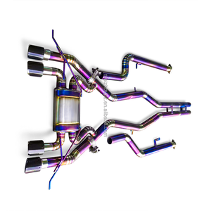 Système d'échappement sport cat-back Valvetronic en titane à haut débit, compatible avec M3 M4 G80 G82 G81 3.0T 2021-2025, amélioration pour la course - Product Image 1