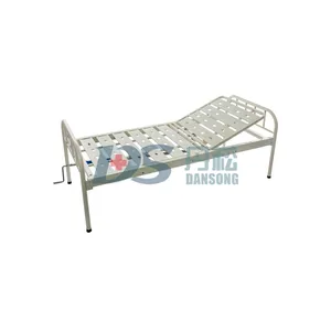 Fast delivery B02-1 Cheap basic hospital simple 1 crank single metal bed and steel bed for observation room use