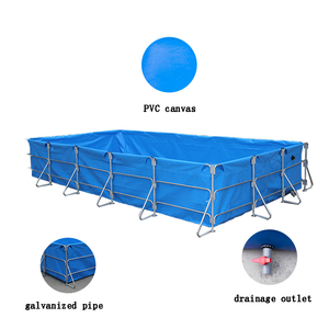 <span class=keywords><strong>สระ</strong></span>ว่ายน้ำพับได้แบบผ้าใบกันน้ำ PVC ขนาด 4*3*1 เมตร ยี่ห้อ Keyubo ทนทาน ขายดี พร้อมโครงเหล็กทรงสี่เหลี่ยมเฉียง ใช้เป็นบ่อเลี้ยง<span class=keywords><strong>ปลา</strong></span>ทิลาเปียได้ - Product Image 5