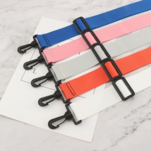Bán Buôn 2.5Cm Rắn Màu Dệt Vải Không Trượt Có Thể Điều Chỉnh Của Phụ Nữ Crossbody Túi Dây Đeo Vai Thay Thế Chai Nước Dây Đeo - Product Image 2