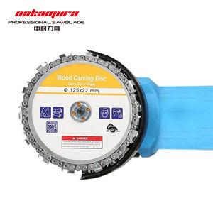 Disques de scie à chaîne circulaires <span class=keywords><strong>pour</strong></span> la sculpture sur <span class=keywords><strong>bois</strong></span>, <span class=keywords><strong>meuleuse</strong></span> d'angle <span class=keywords><strong>pour</strong></span> la sculpture sur <span class=keywords><strong>bois</strong></span> de 5 pouces - Product Image 2