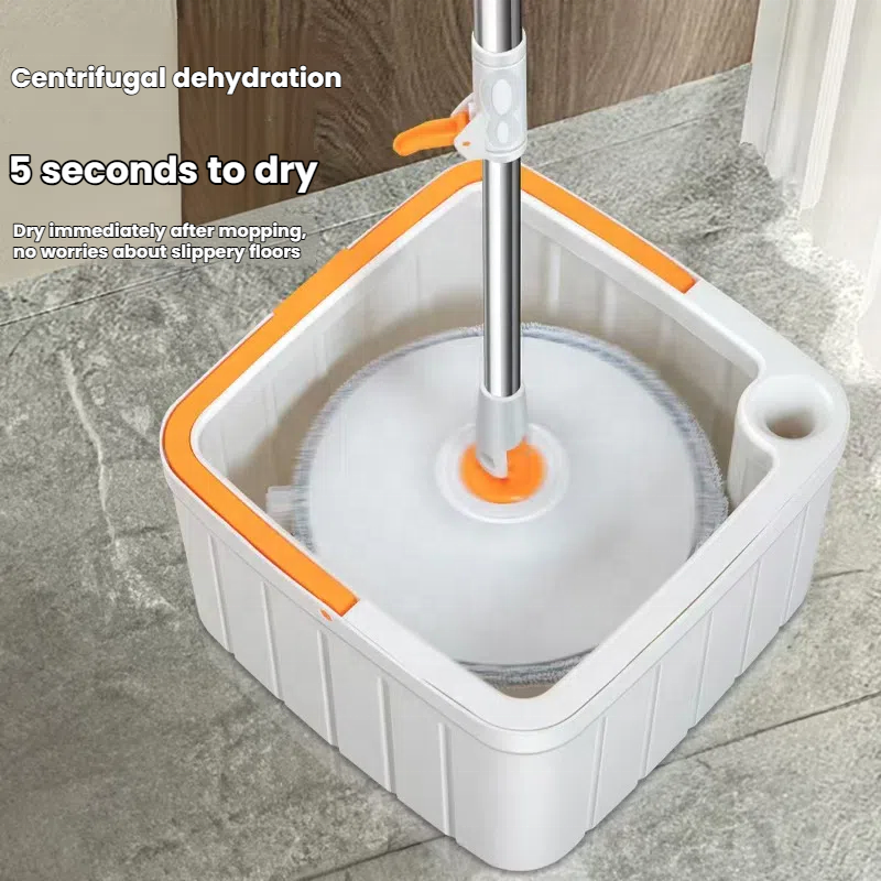 Self Wringing Dirty and Clean Water Mop - Image 2