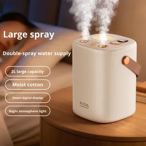 Nuevo <span class=keywords><strong>Humidificador</strong></span> USB Inalámbrico Silencioso para el Hogar, para Mujeres Embarazadas y Bebés, <span class=keywords><strong>Humidificador</strong></span> Pequeño con Gran Volumen de Vapor para Dormitorio y <span class=keywords><strong>Oficina</strong></span> - Product Image 1