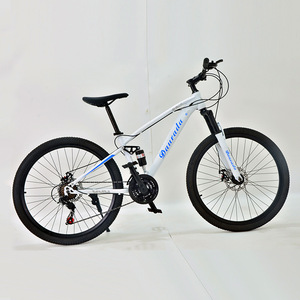 DAURADA Bicicletta da Montagna <span class=keywords><strong>26</strong></span> Pollici con Nuovo Sistema di Ammortizzazione, Cambio a Velocità Variabile, Freno a Disco, Forcella in Acciaio, Cerchio in Carbonio per Adolescenti - Product Image 2