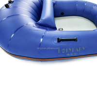 Kayak gonflable léger Hailebao en PVC, bateau escargot gonflable pour la pêche en lac, les loisirs aquatiques, le camping sauvage