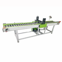 Machine à assembler les bords en bois massif Épandeur de colle pour bois laminé à double chaîne avec moteur pour bois articulé au doigt par