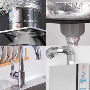 Nastro in Alluminio <span class=keywords><strong>Biadesivo</strong></span> con Adesivo in Gomma 50m Membrana Impermeabile Adesiva Basso MOQ - Product Image 3