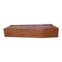 Ataúdes de Madera Maciza de Estilo Europeo para Adultos, Personalizables, Ecológicos, Biodegradables, de Alta Calidad, SDD TMALLWOOD 187*56*28CM 1