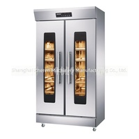 Armoire de Fermentation Professionnelle Entièrement Automatique à Contrôle Intelligent en Acier Inoxydable avec Écran Tactile, 16/32 Plateaux, Température 0-60°C