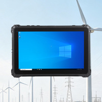 Tablette POS à double bande Wi-Fi certifiée CE avec lecteur d'empreintes digitales, 10,1 pouces, Celeron N5100, 256 Go de stockage, Ethernet LAN, identification IR 1:N