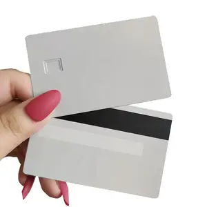 레이저 조각을위한 도매 강철 빈 금속 신용 카드