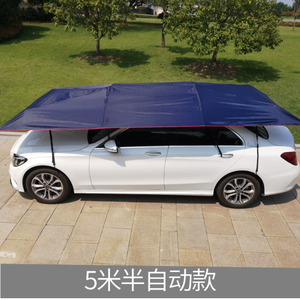 ウインドバレー全自動シングル4シーズンカーサンシェード屋根可動キャノピーポリエステル日焼け防止防雪 - Product Image 5