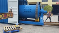 Broyeur à boulets conique à économie d'énergie, broyeur à double chambre à décharge par grille avec roulement auto-alignant et cadre intégré pour le traitement des minerais