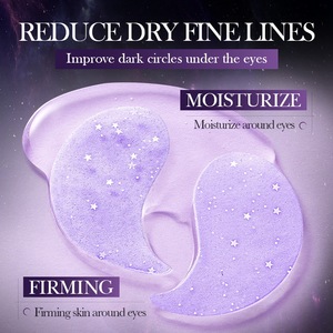 Maschera Occhi Idratante SADOER al Collagene di Semi d'Uva, Design Cielo Stellato, Logo Personalizzabile, per Tutti i Tipi di Pelle - Product Image 3