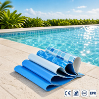 Mosaïque en PVC en gros d'usine pour mosaïques revêtement de piscine film de piscine accessoires de piscine doublure piscine