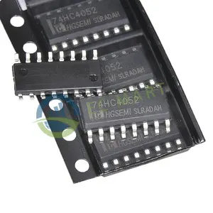 Interruptor analógico IC 74HC4052M/TR da marca HGSEMI atacado EC Mart