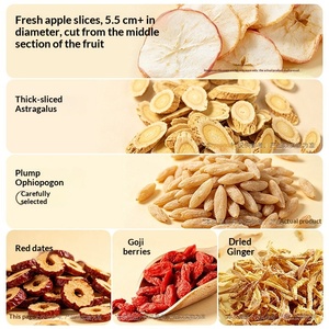 Daxidi Tisana di Frutta con Mela, Astragalo, Ophiopogon e Bacche di Goji, Bustine Monodose, Datteri Rossi per la Salute, Nutriente per il Sangue e Illuminante - Product Image 3