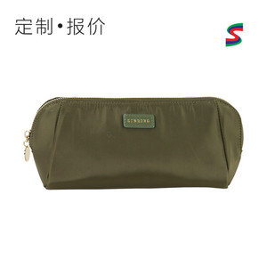 Customized Logo Waterproof Nylon Cosmetic Pouch High Quality <b>Makeup</b> Bag Jelly Strap Large Travel Bag - Product Image 1