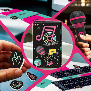 Divertido <span class=keywords><strong>Juego</strong></span> Musical Familiar <span class=keywords><strong>de</strong></span> Fiesta, <span class=keywords><strong>Juego</strong></span> <span class=keywords><strong>de</strong></span> Cantar con Micrófono, Juguete para Niños y Adultos - Product Image 5