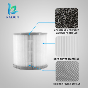 KAIJUN H13 Filtre de remplacement 2 en 1 à charbon actif HEPA à <span class=keywords><strong>3</strong></span> étapes pour <span class=keywords><strong>purificateur</strong></span> <span class=keywords><strong>d</strong></span>'<span class=keywords><strong>air</strong></span> intelligent compact <span class=keywords><strong>Xiaomi</strong></span> 4 - Product Image 4