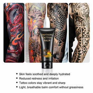 <span class=keywords><strong>Baume</strong></span> apaisant pour tatouage, barrière douce et récupération de la peau avec de la cire d'abeille et du beurre de karité, hydratation longue durée, anti-cicatrices, 200g - Product Image 5