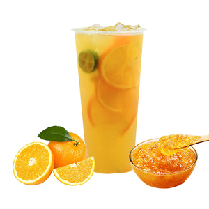 Mermelada de Naranja Dulce y Fresca con Sabor a Fruta para Bebidas de Niños y Adultos - Ingredientes para Procesamiento de Bebidas como Milkshake y Té de Burbujas - Product Image 2