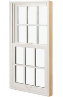 Fenêtre coulissante verticale en PVC, Double panneau coulissant, insonorisée, fenêtre avec inclinaison