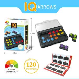 Gioco IQ Puzzle <span class=keywords><strong>rompicapo</strong></span> 3D Set per bambini pensiero logico <span class=keywords><strong>di</strong></span> formazione giocattolo educativo età 7 + <span class=keywords><strong>giochi</strong></span> <span class=keywords><strong>di</strong></span> plastica per il cervello per bambini adulti viaggio - Product Image 5